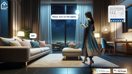 SmartSwitchModule | wifi switch module | 3 Gang | controls 3 X 150W switches | hides inside wall | retrofitted | Alexa, Smartlife compatible