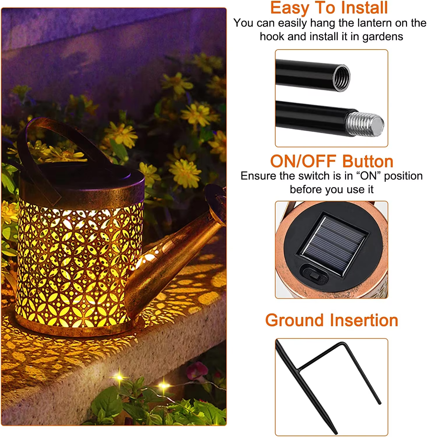 SolarBrew - solar kettle light for your garden, patio, terrace and balcony