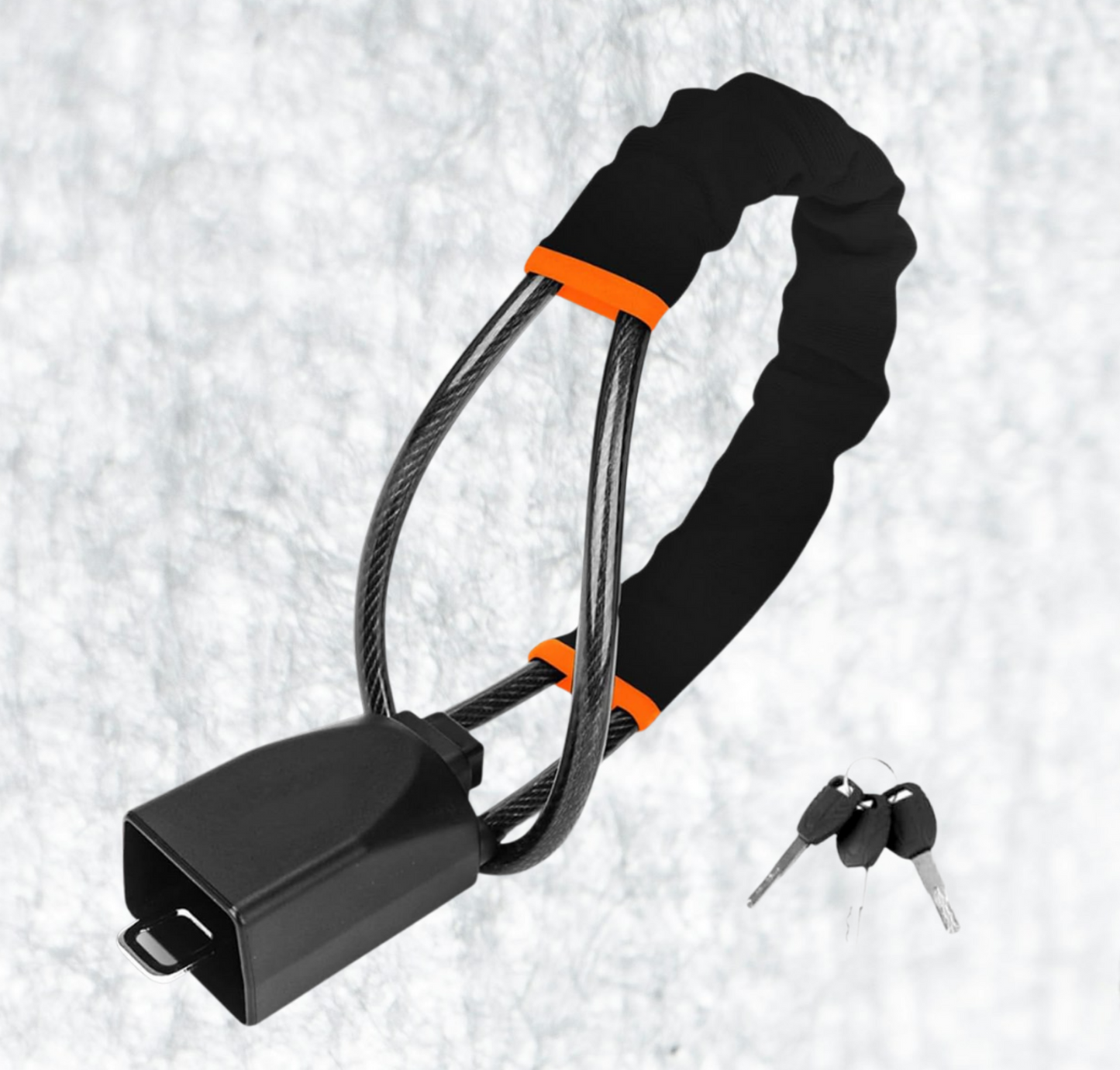 SteerJam: Universal Car Steering Wheel Lock with Seat Belt Locking for Automatic & Manual Transmission Cars, Anti-Theft Device for Cars