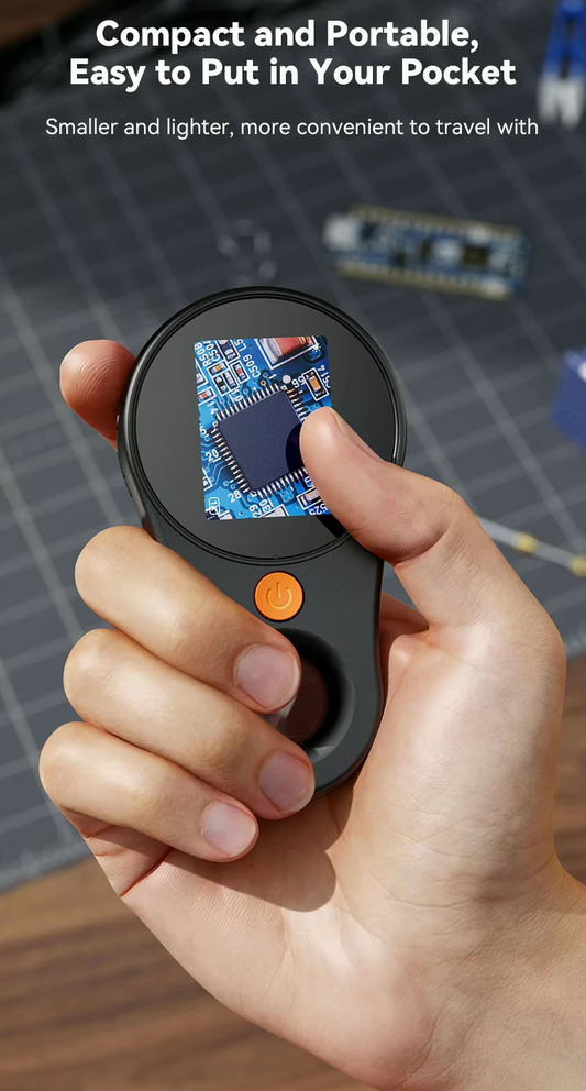 🧪 Explore the Invisible: Why Every Young Scientist Needs the MicroVerse Pro Digital Pocket Microscope