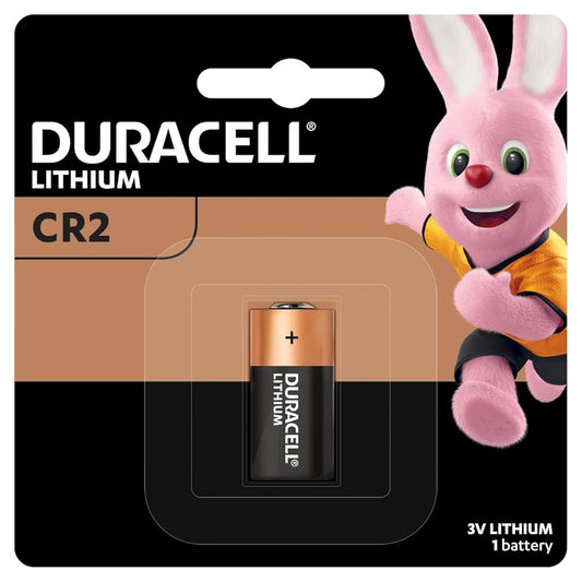 Batteries: Duracell CR2 Lithium Cell (Pack of 1)