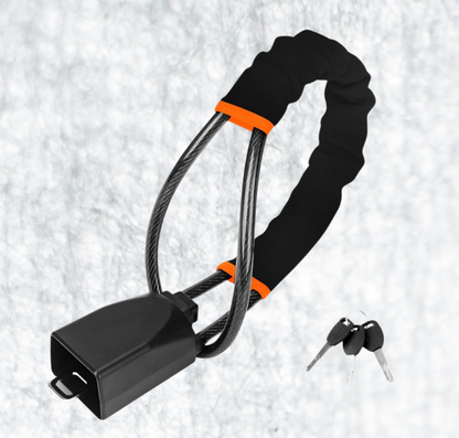 SteerJam: Universal Car Steering Wheel Lock with Seat Belt Locking for Automatic & Manual Transmission Cars, Anti-Theft Device for Cars