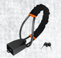 SteerJam: Universal Car Steering Wheel Lock with Seat Belt Locking for Automatic & Manual Transmission Cars, Anti-Theft Device for Cars